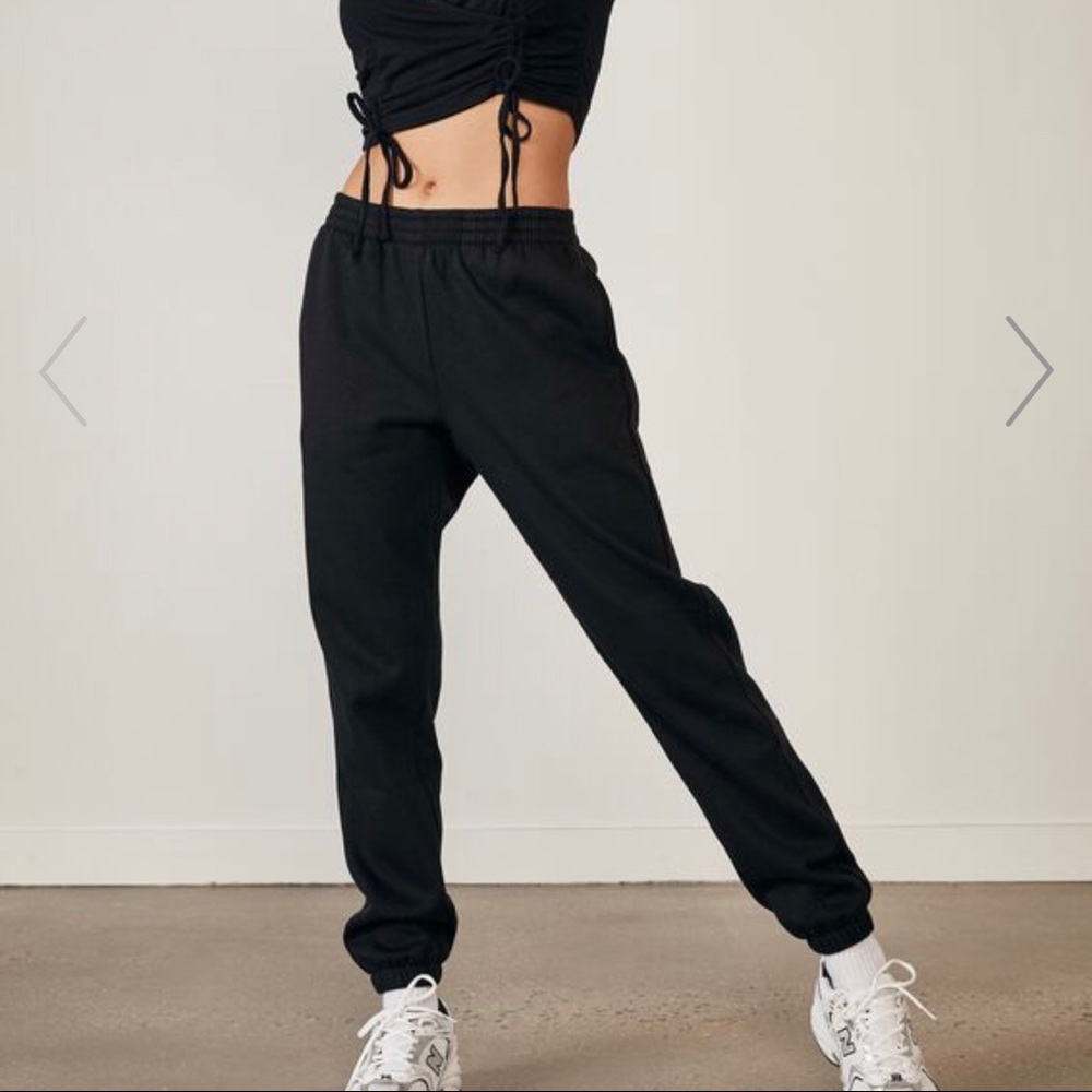 Black sweatpants